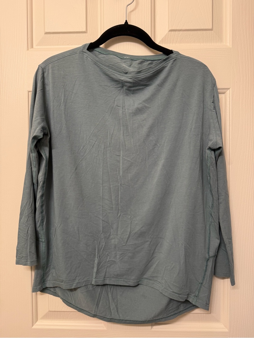 Women’s Back in Action Lightweight Cotton Long-Sleeve Shirt - Seafoam